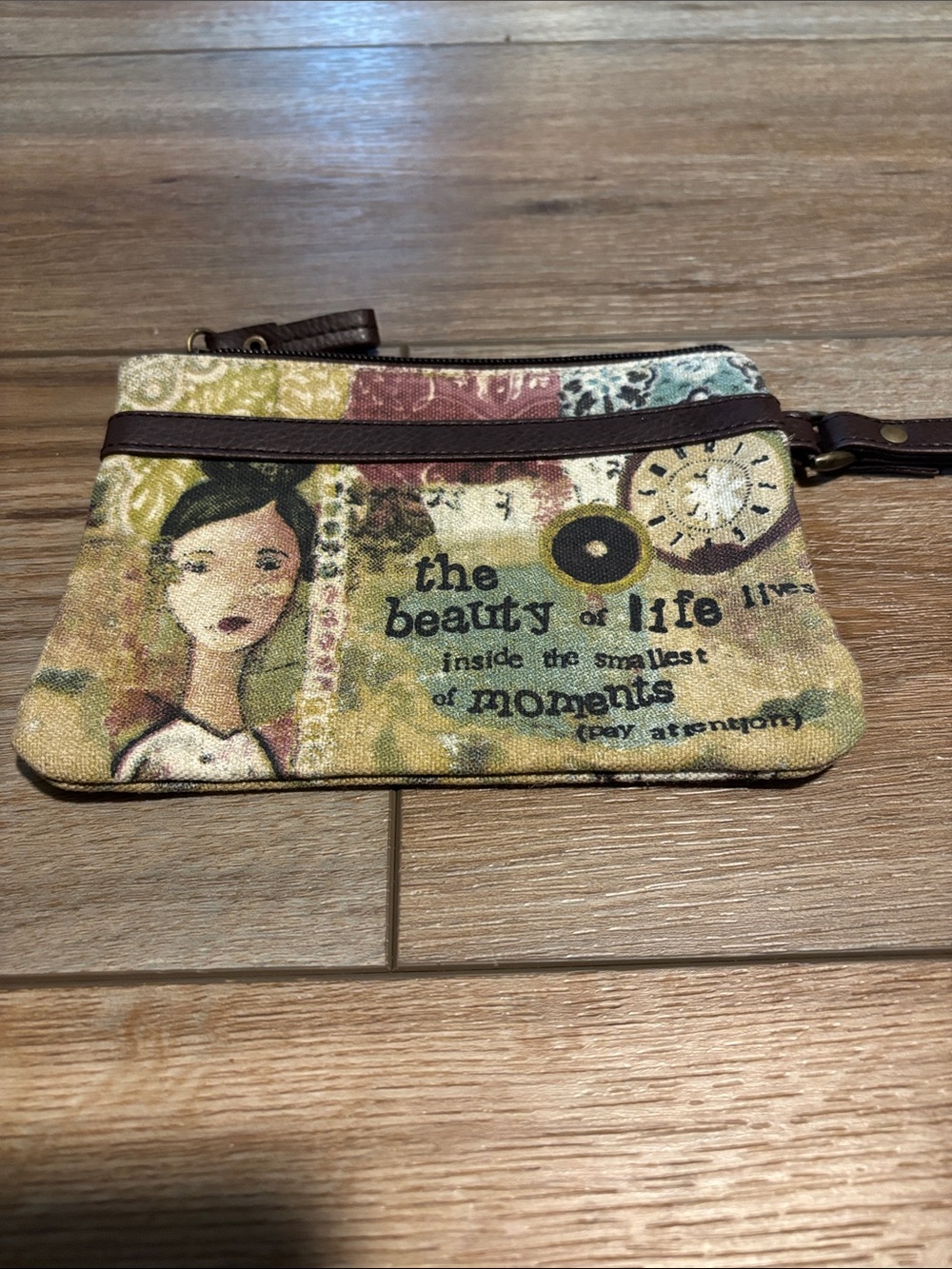 Kelly Rae Robert’s Artistry Coin Purse